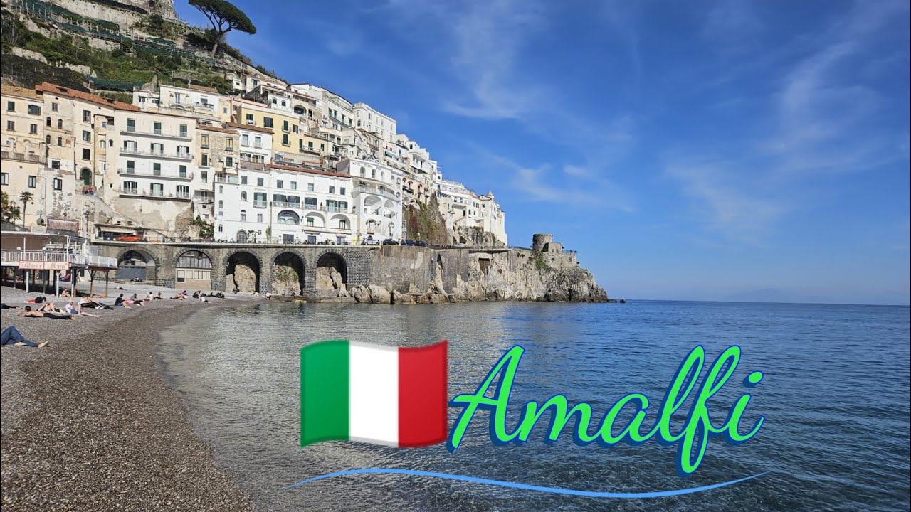 🇮🇹 O zi în Amalfi și Salerno 🇮🇹 Transport, cazare, restaurante #amalfi #salerno #italia #travelvlog