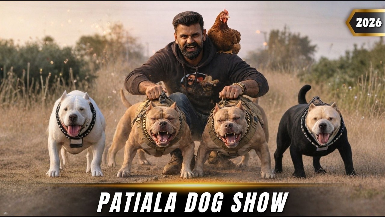 How Bully reacted in massive tempreature drop🥲! Patiala Dog show to Theog Shimla 🐶🏆