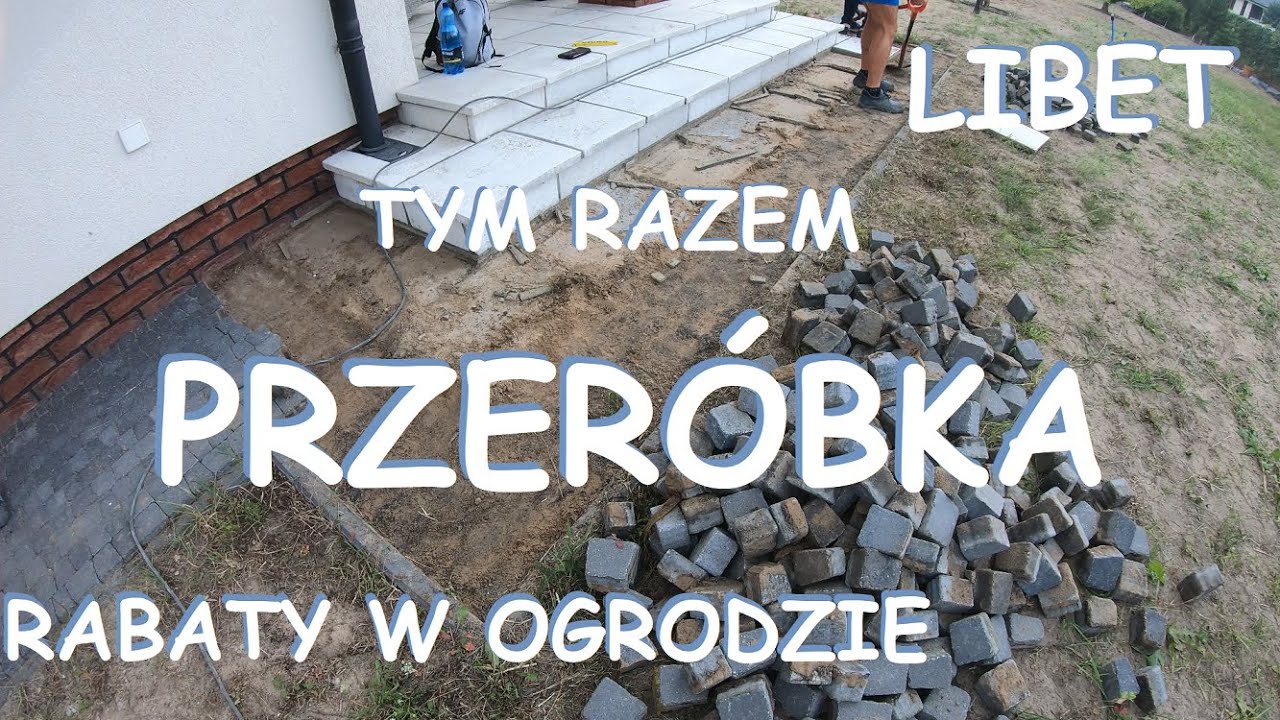 Chodniki przy tarasie. Libet. Merano antico Romano antico. Rabaty. #brukarzbydgoszcz #brukarzyoutube