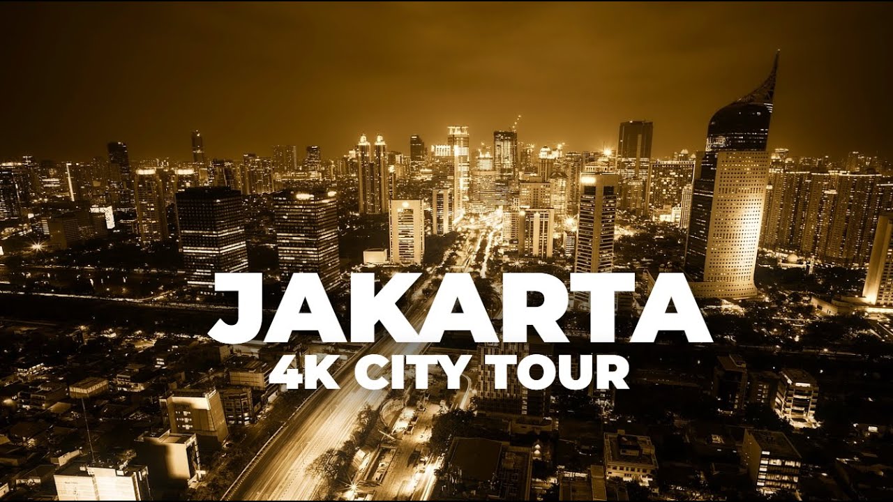 Jakarta City Tour in 4K | City Tour 2024 | Tour #038