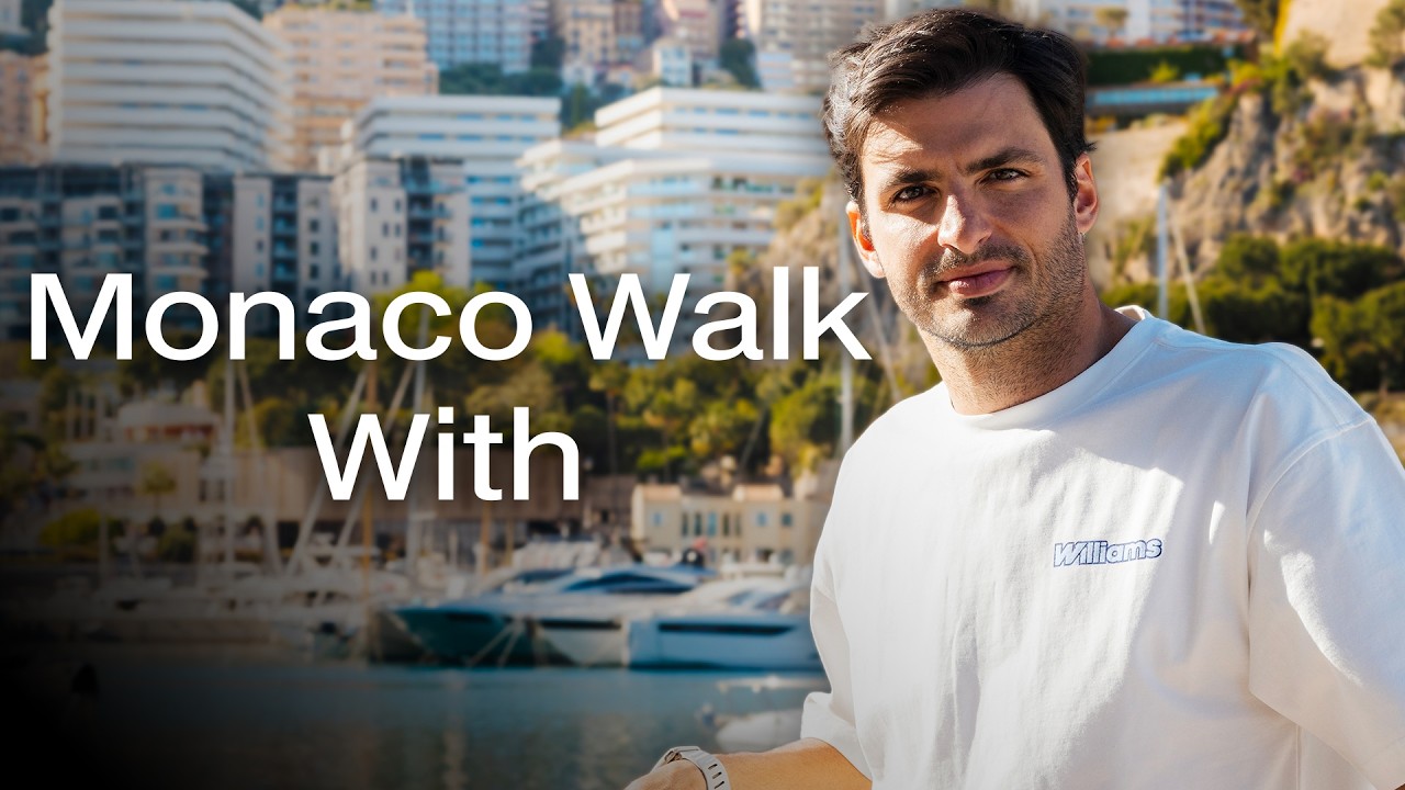 At Home with Carlos Sainz: A Monaco Morning Walk