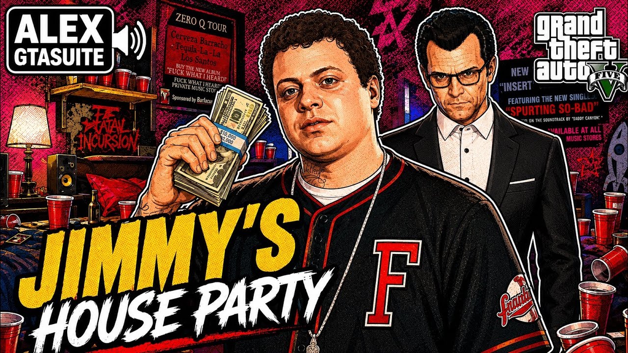 Jimmy’s Wild House Party | GTA V Cinematic Story