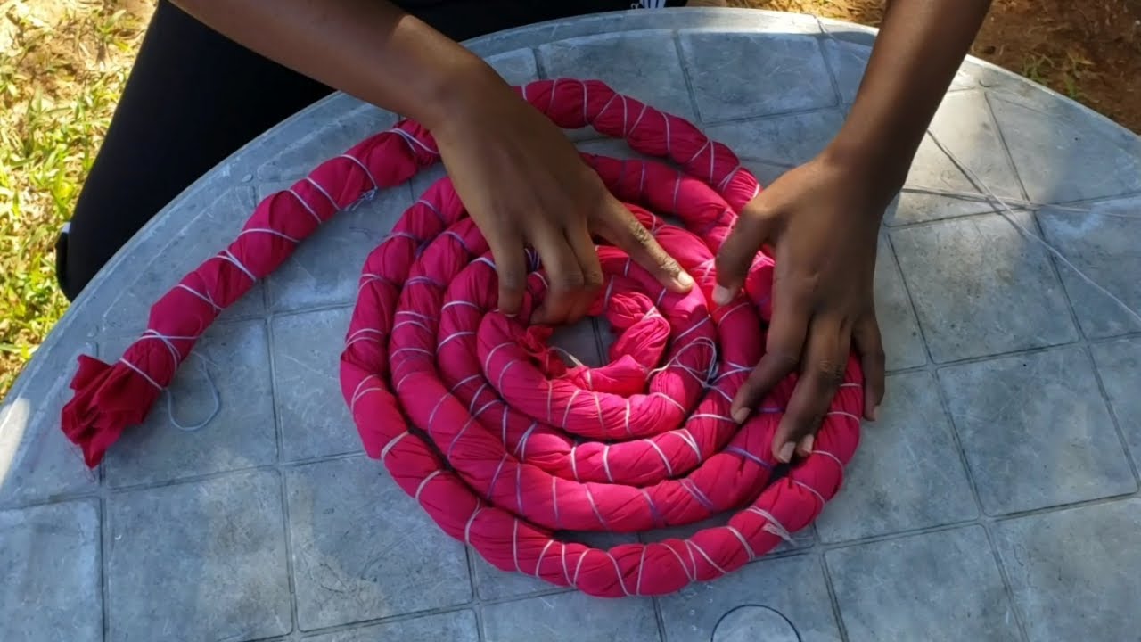 Step by step tie dye tutorial: Wring technique
