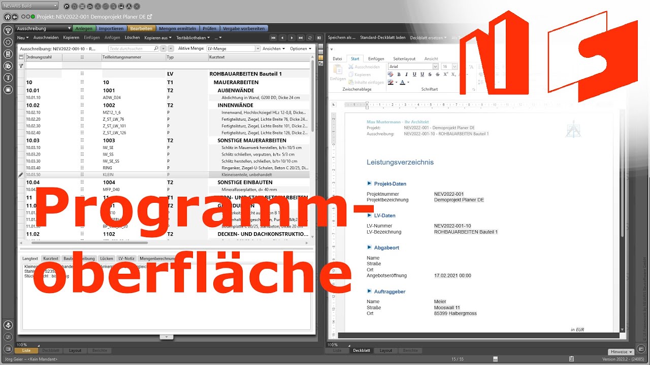 Oberfl&auml;che Nevaris