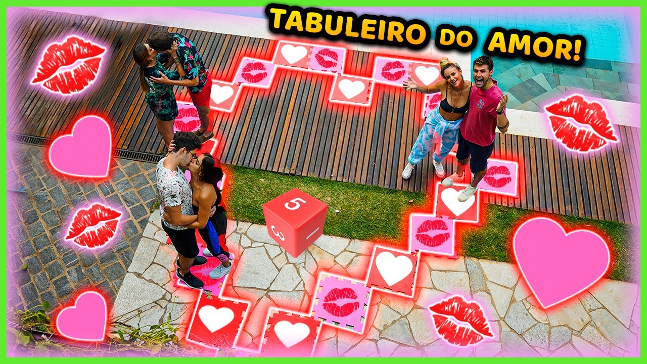 TABULEIRO GIGANTE DO AMOR !! ( NOVO MINIGAME ) [ REZENDE EVIL ]