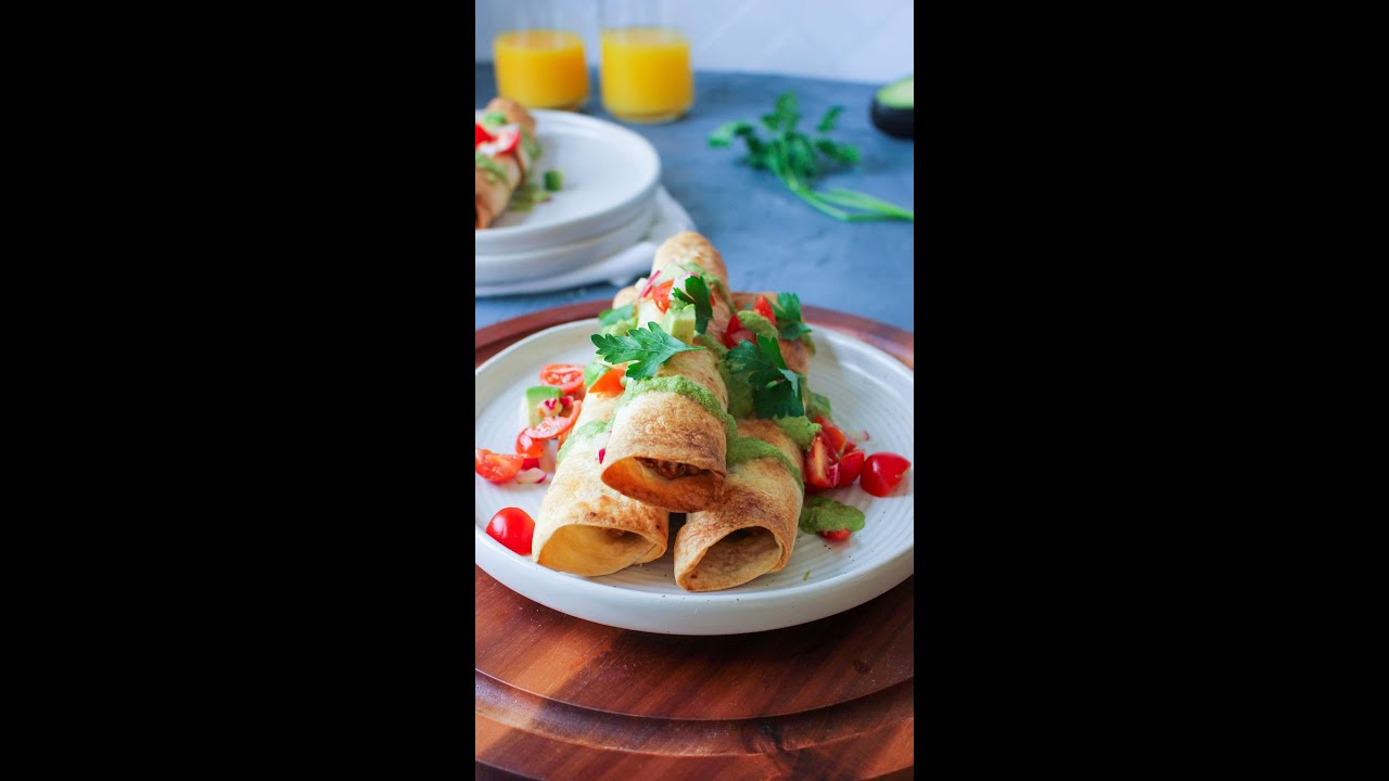 Protein Vegan Taquitos Recipe in Descrip👉 &bull;&bull;&bull;