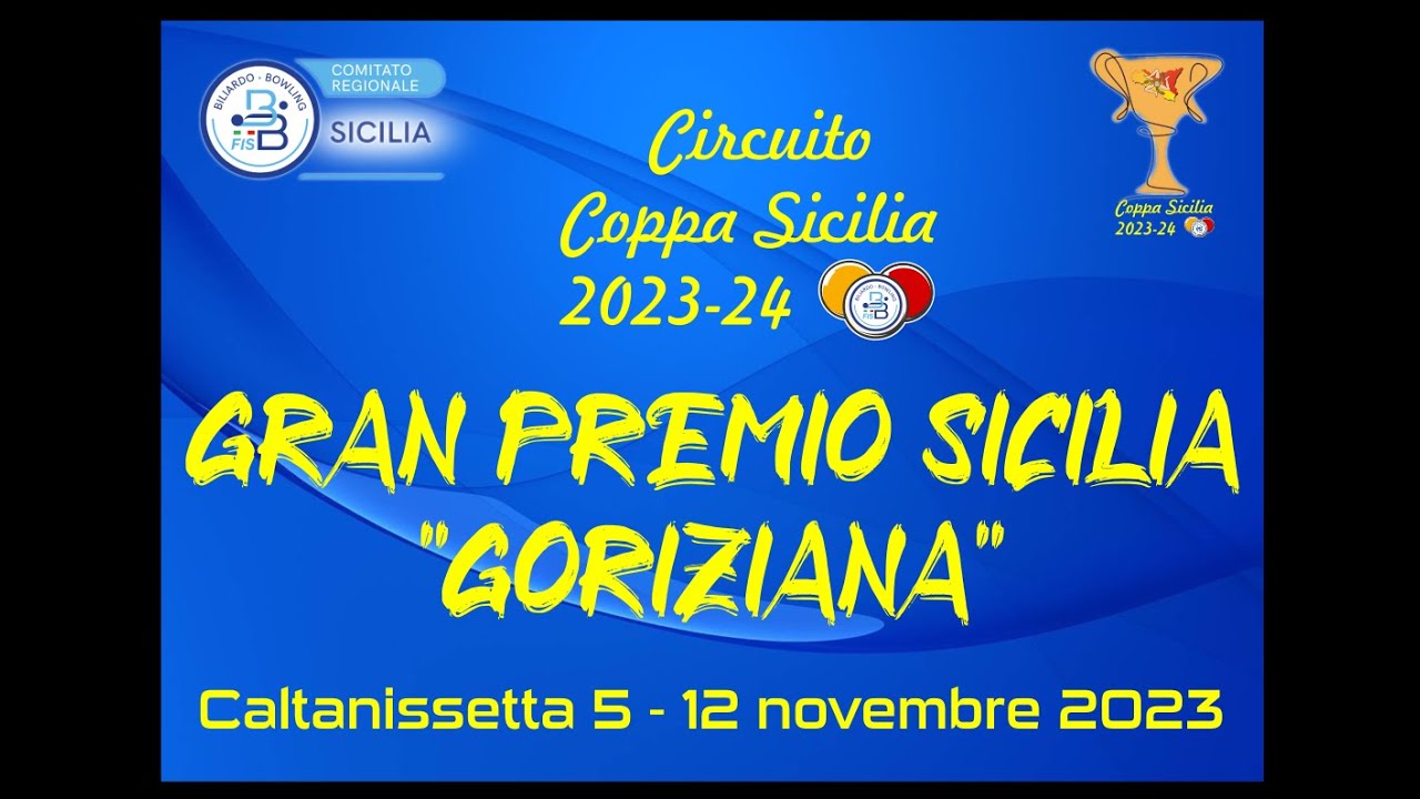 FINALE 2° GRAN PREMIO SICILIA "GORIZIANA" - Torrisi Salvatore vs Granata Davide