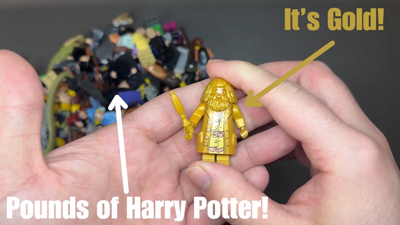 Набор из 5 фунтов минифигурок Lego по мотивам Гарри Поттера (редкие находки!)