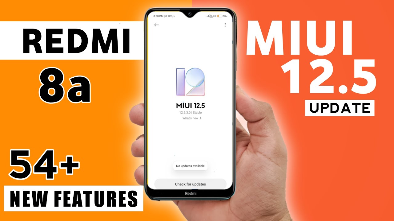 Redmi 8a Miui 12.5 Update New Features | 54+ Hidden Features & Bugs | Redmi 8a 12.5.1.0 #Redmi8a #8a