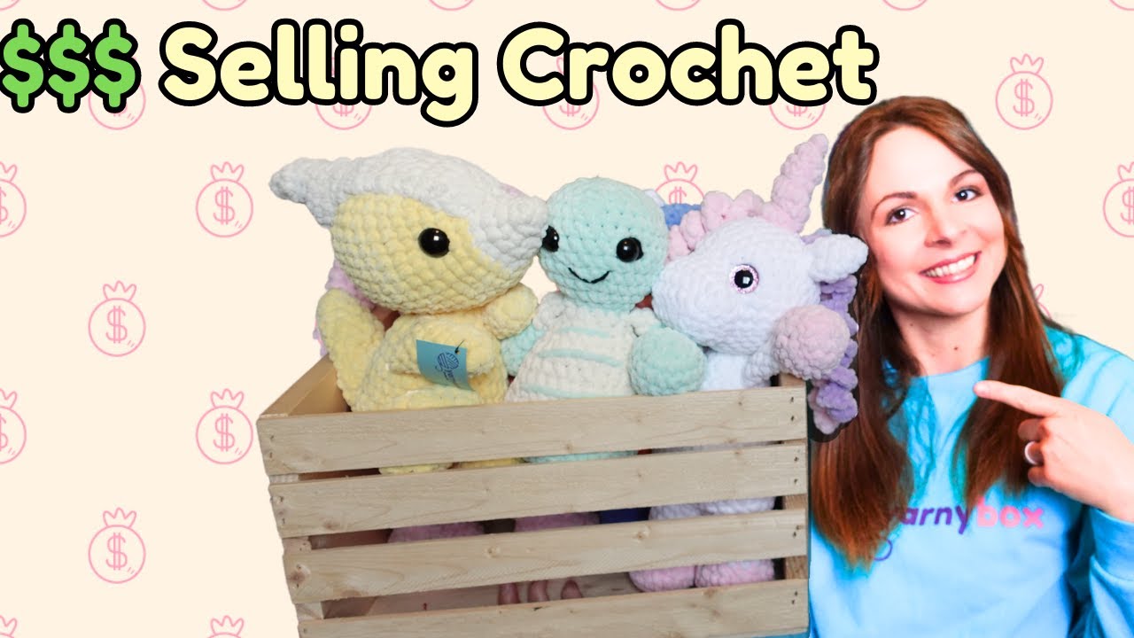 Make a Full Time Income Selling Crochet - 5 Tips for Selling at Markets!