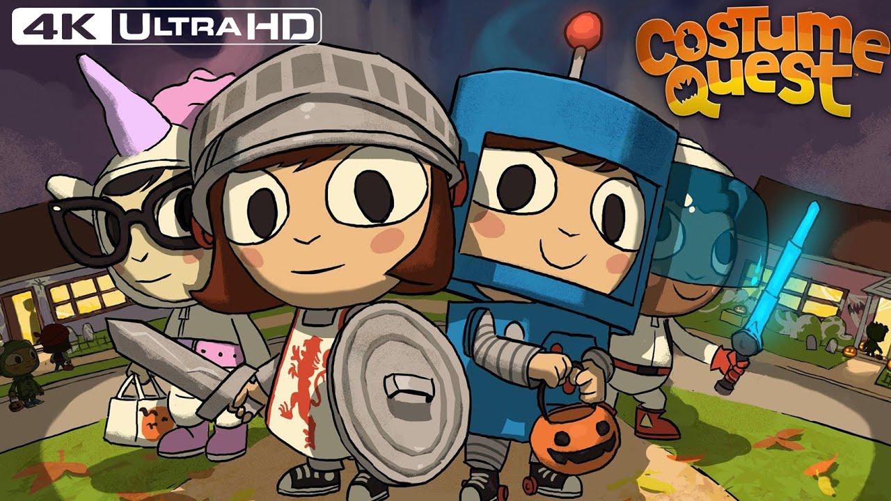 Costume Quest - FULL GAME Gameplay/Longplay (Xbox One X)