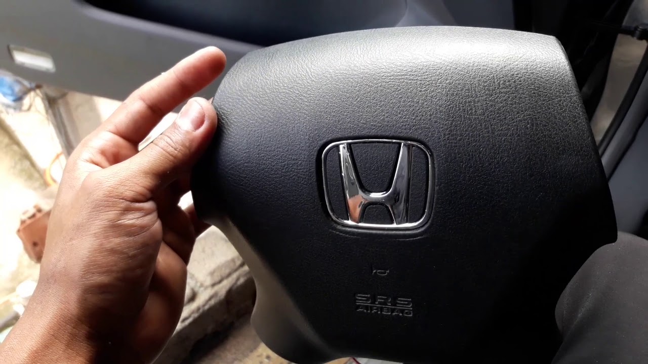Como trocar o emblema do volante dos Honda accord 2003 a 2007