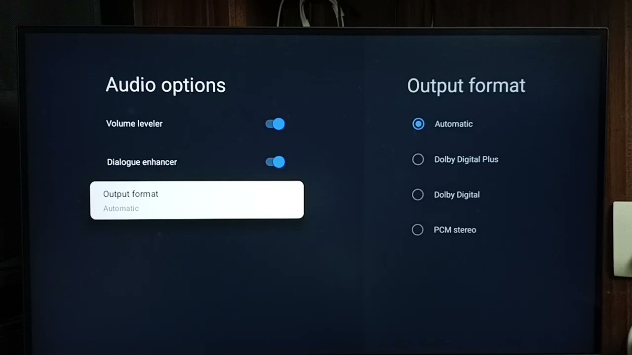 Google TV Android TV OS 14 | How to Change Audio Output Format for Enhanced Sound on Smart TVs