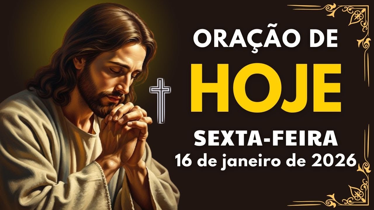ESTÁ CANSADO DE LUTAR? 😭🙏 Ouça isto e sinta o Abraço de Deus - Oração de Sexta-feira