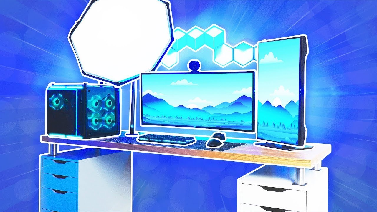 Armando un Setup Epico En Un Escritorio De Ikea!