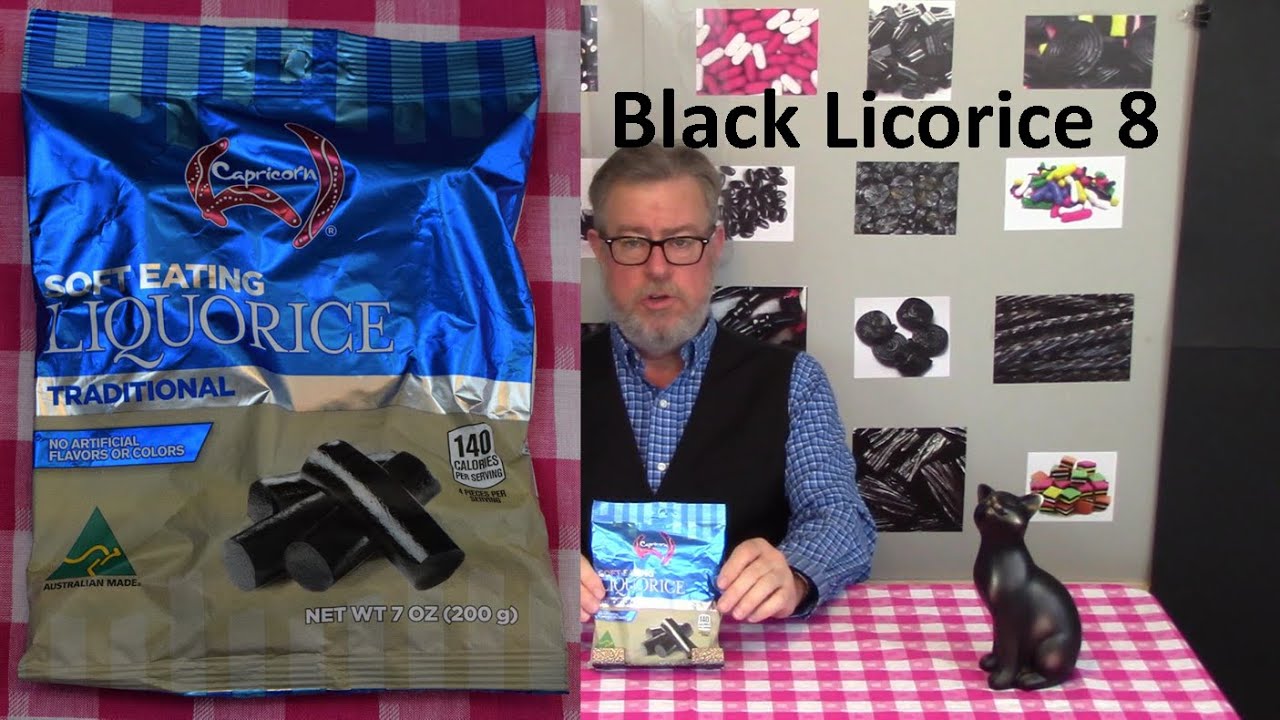 Black Licorice 8 - Capricorn Soft Eating Licorice