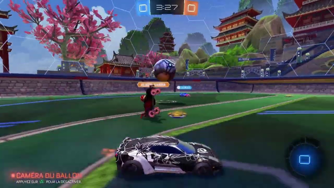 Rocket League avec mon bro