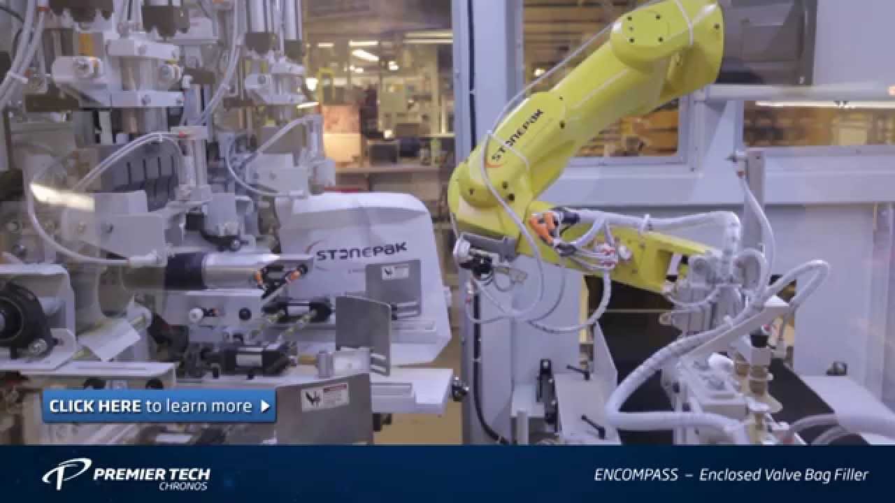 Valve Bag Filler | Enclosed Valve Bag Packer  (ENCOMPASS)