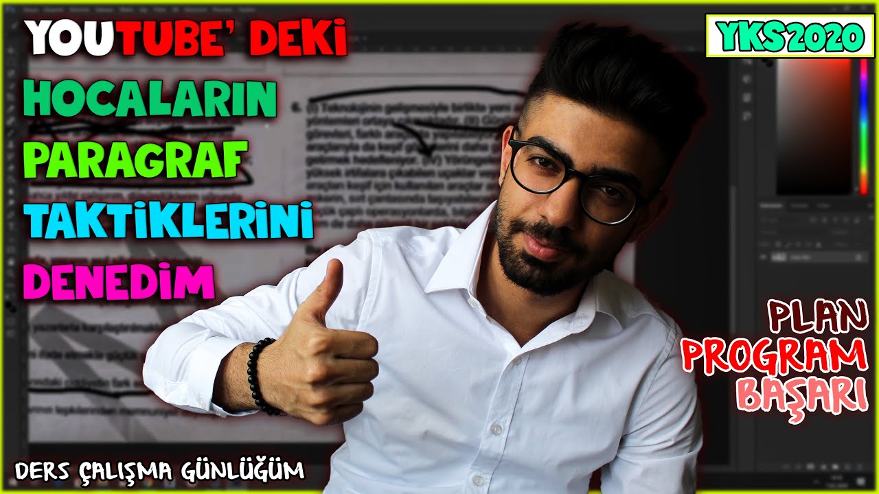 #YKS2020 Ders &Ccedil;alışma G&uuml;nl&uuml;ğ&uuml;m | PARAGRAF TAKTİKLERİNİ DENEDİM |