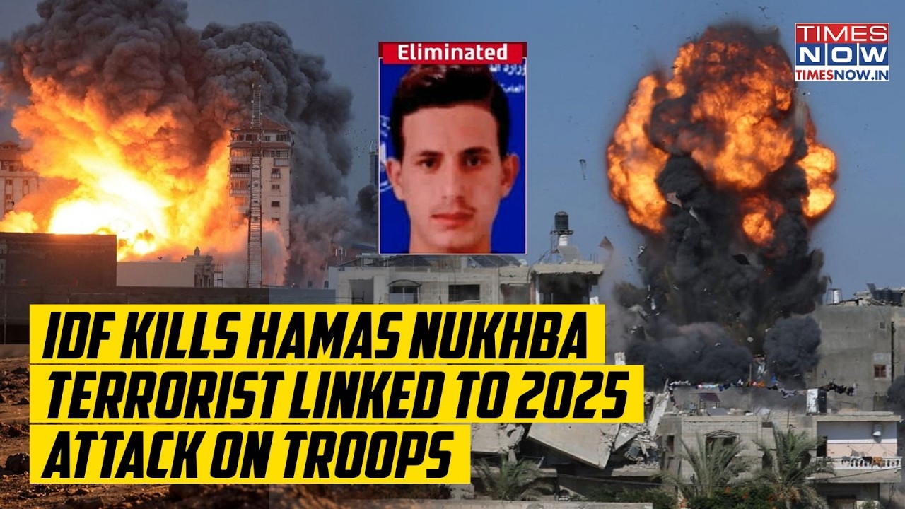 IDF Revenge Blitz Kills Hamas Nukhba Terrorist Linked To 2025 Attack That Killed 4 Israel Troops