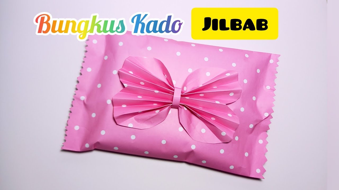 Bungkus Kado Jilbab Tanpa Kotak | Cantik & Simple
