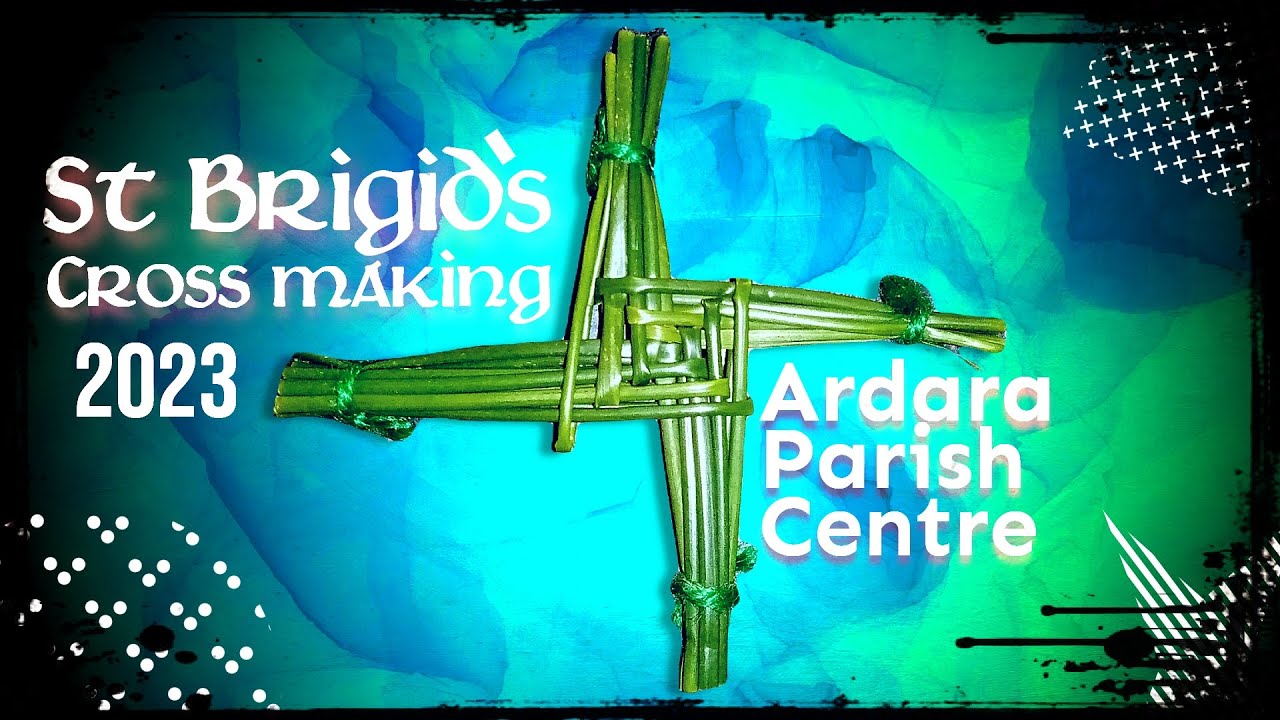 St. Brigid Cross-making 2023 - Ardara Parish Centre