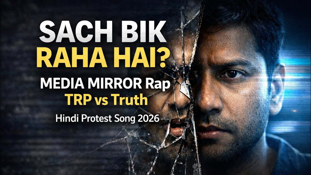 SACH BIK RAHA HAI? | MEDIA MIRROR Rap | TRP vs Truth | Hindi Protest Song 2026 #MediaTruth #tranding