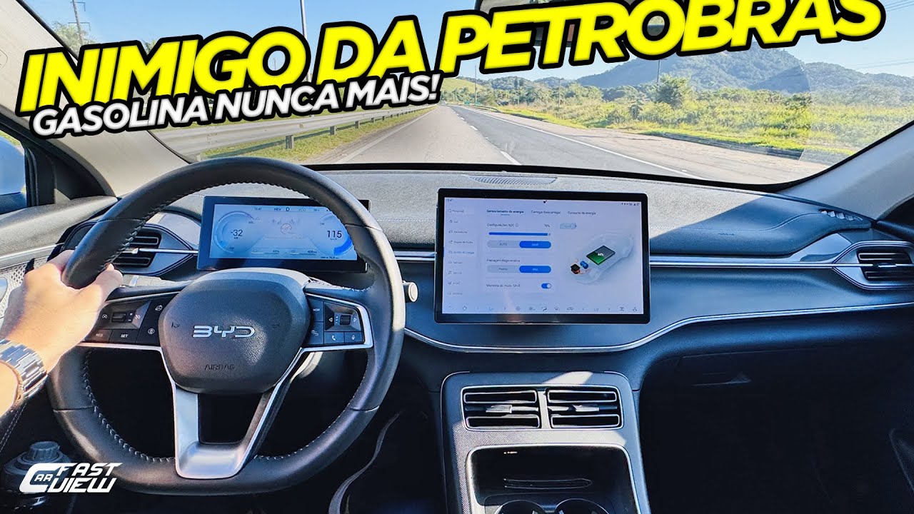 TEST DRIVE NOVO BYD KING MOSTRA ECONOMIA ABSURDA E SÓ ACERTOS DA BYD? PROVEI QUE HUMILHA COROLLA 2X