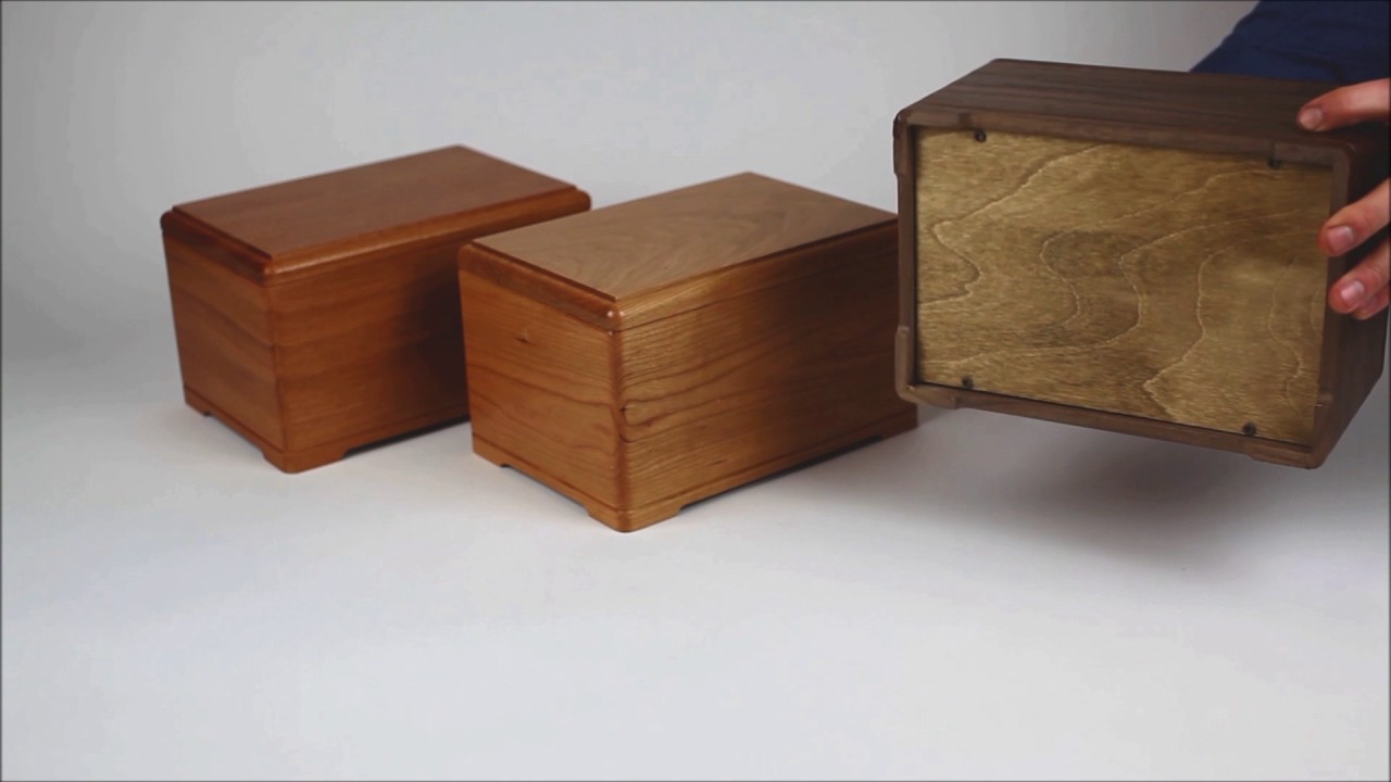 Hamilton Wood Cremation Urns