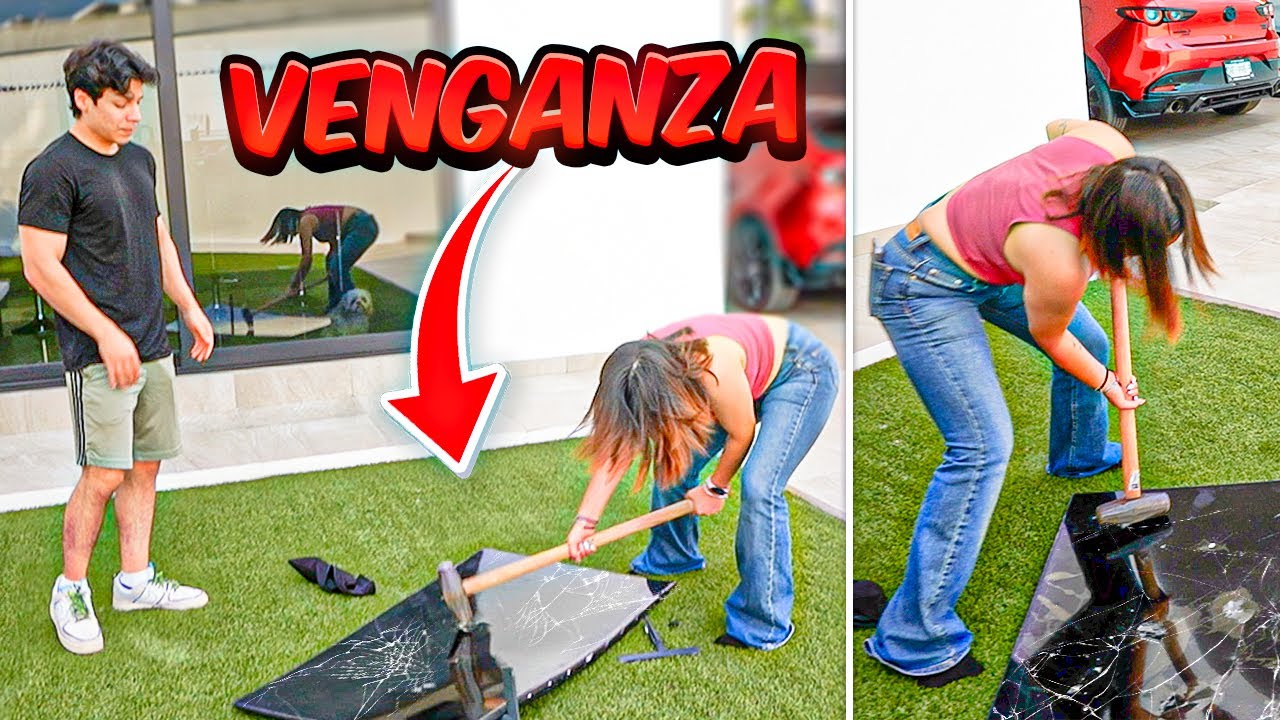 LE DESTRUYO SU TELEVISION A YAIR17 POR VENGANZA Y SE ENOJA MUCHÍSIMO - Barbie Pvm