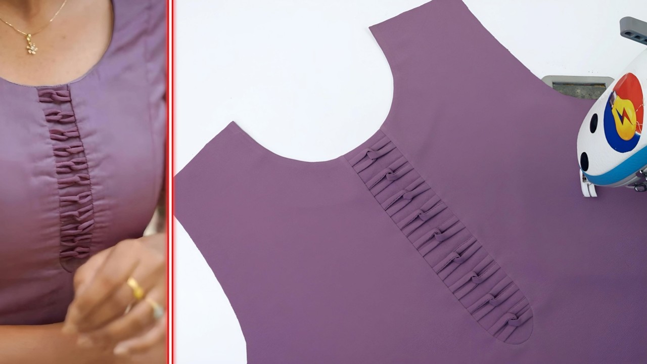 Very Easy and Unique Kurti Neck Design Cutting and Stitching Techniques for Beginners