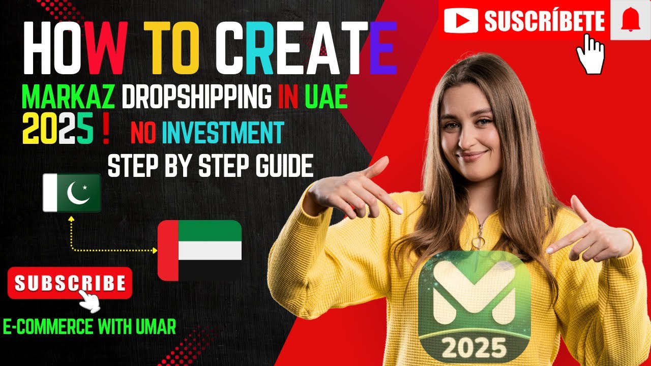 How To Create Markaz Account in UAE 2025/Markaz kA Account keys Bnaye