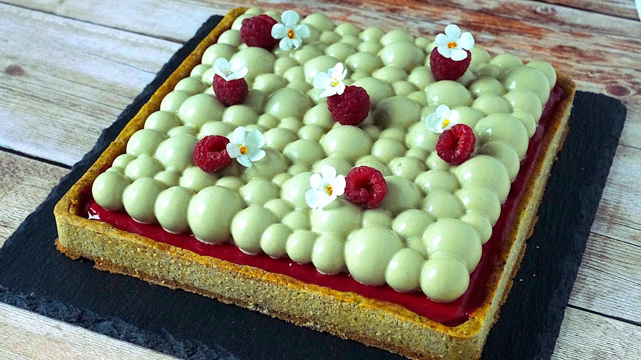 ПИСТЫЙ И МАЛИНОВЫЙ ПИРОГ |АSMR| cakeshare
