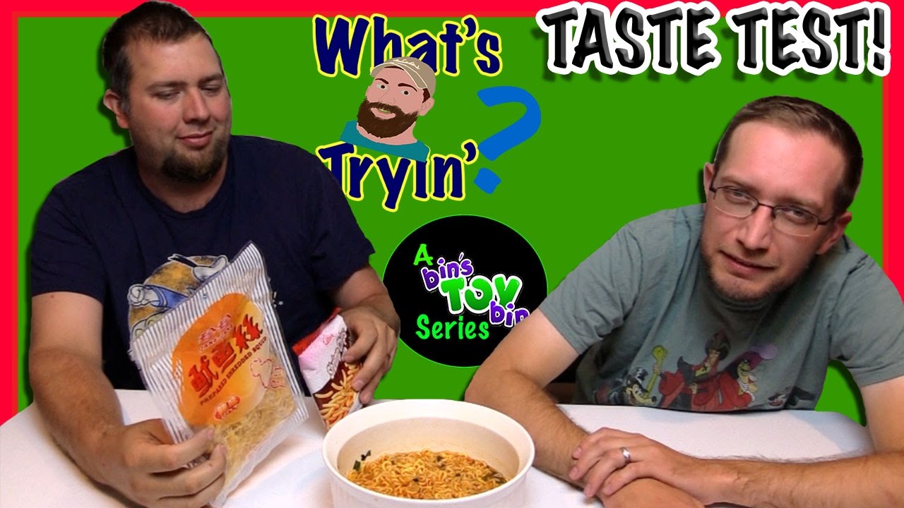 WHO HAS TO EAT THIS STUFF!? | What's Ryan Tryin' | Bin's Toy Bin