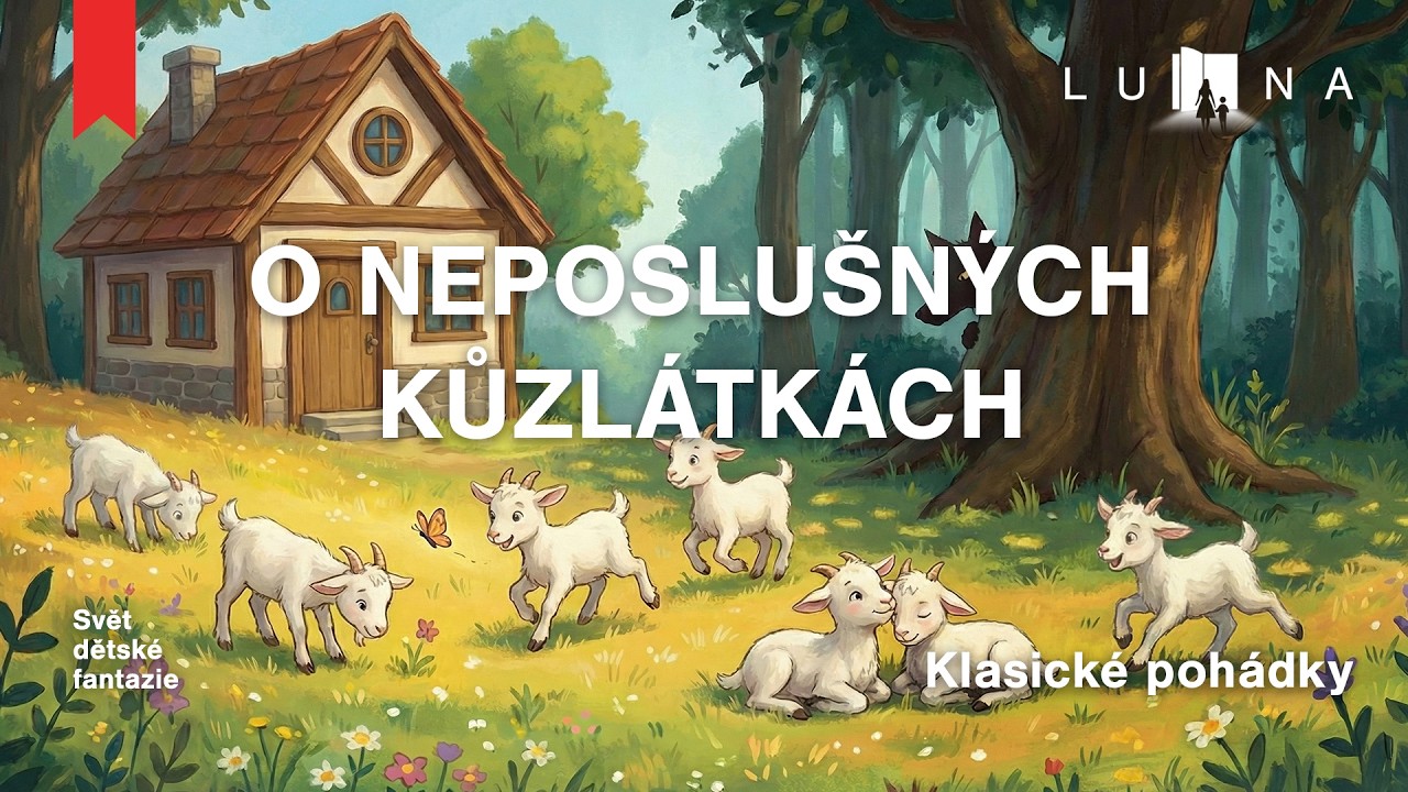 O NEPOSLUŠNÝCH KŮZLÁTKÁCH 🐺- klasická audio pohádka na spaní pro děti (2026)