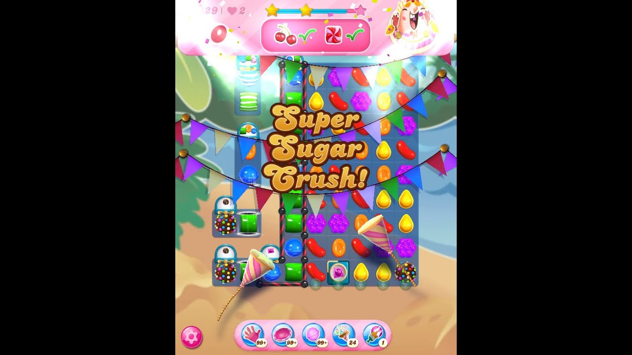 Candy Crush Saga Level 13629 (NO boosters)