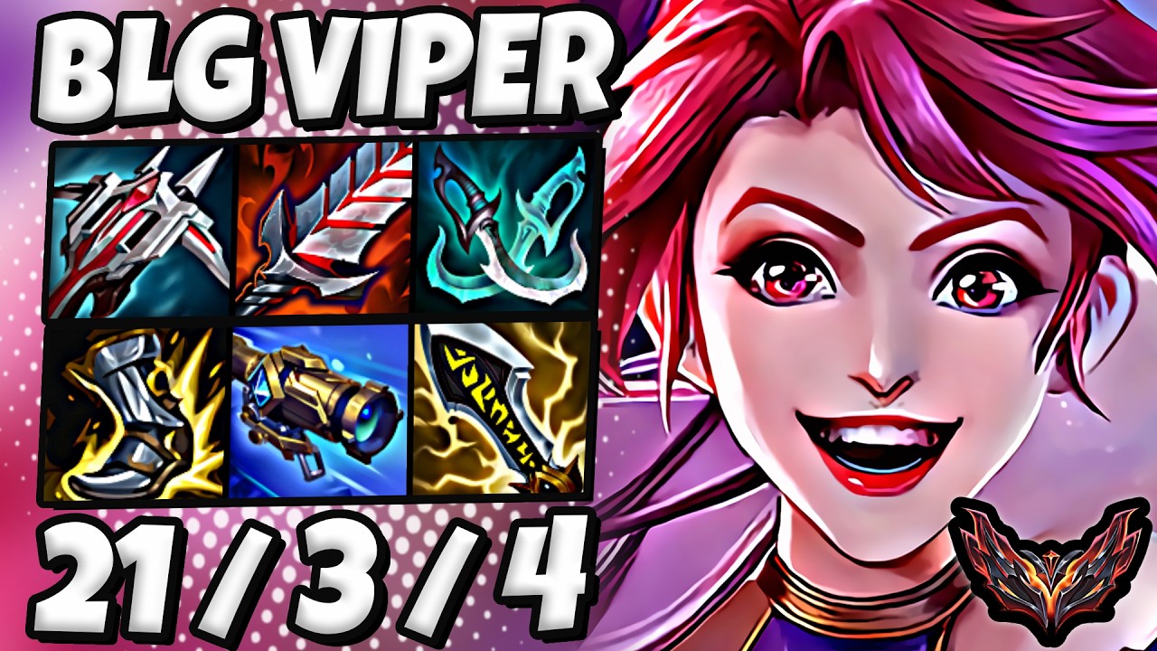 BLG Viper Jinx vs Varus [ ADC ] Patch 26.4 Ranked Korea ✅