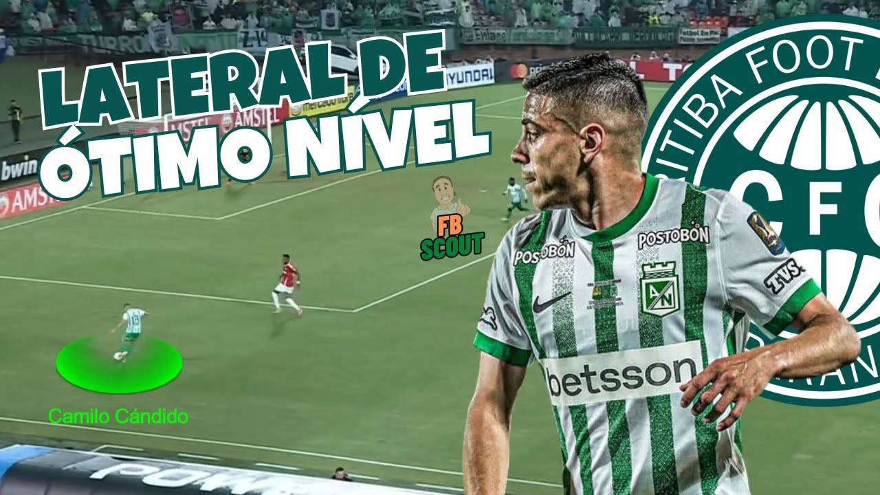 COMO JOGA CAMILO C&Aacute;NDIDO, LATERAL QUE NEGOCIA COM O CORITIBA