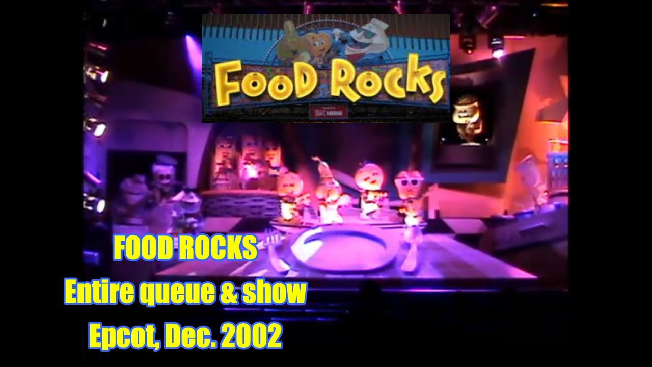 Food Rocks (queue & ENTIRE show) - Dec. 2002 - Epcot