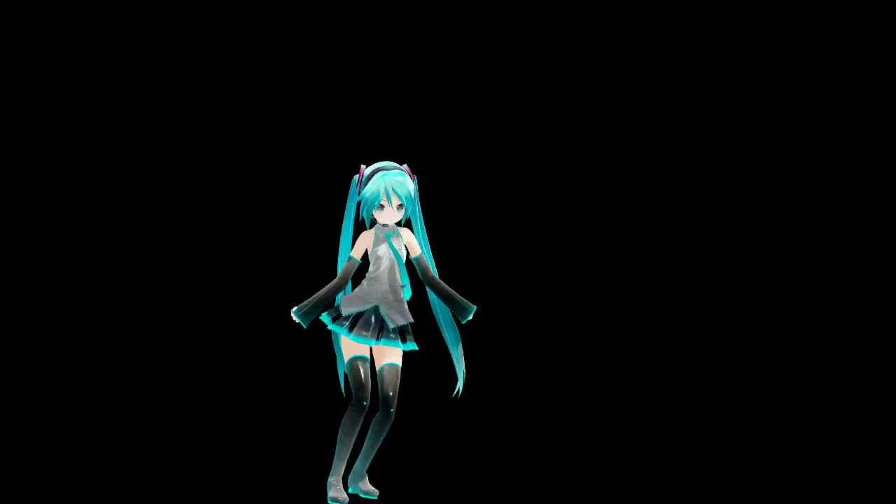 Hatsune miku FREELY TOMORROW MMD Live