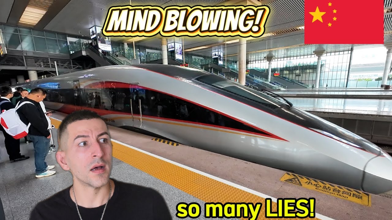 First Impressions of Wuhan, China! Insane high-speed rail, stinky tofu, beef noodles