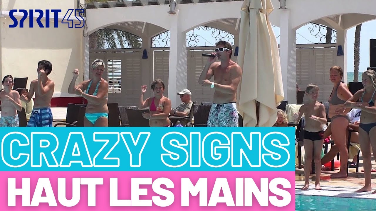 HAUTS LES MAINS - CLUB MED - CRAZY SIGN
