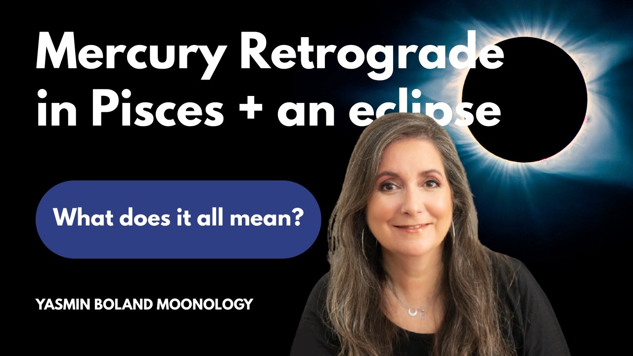 Ретроградный Меркурий в Рыбах + объяснение энергии затмения | Подкаст Mainly Moonology, 2 сезон, ...