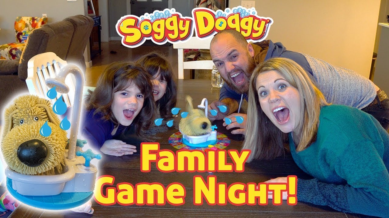 Twin Family Plays SOGGY DOGGY Game!