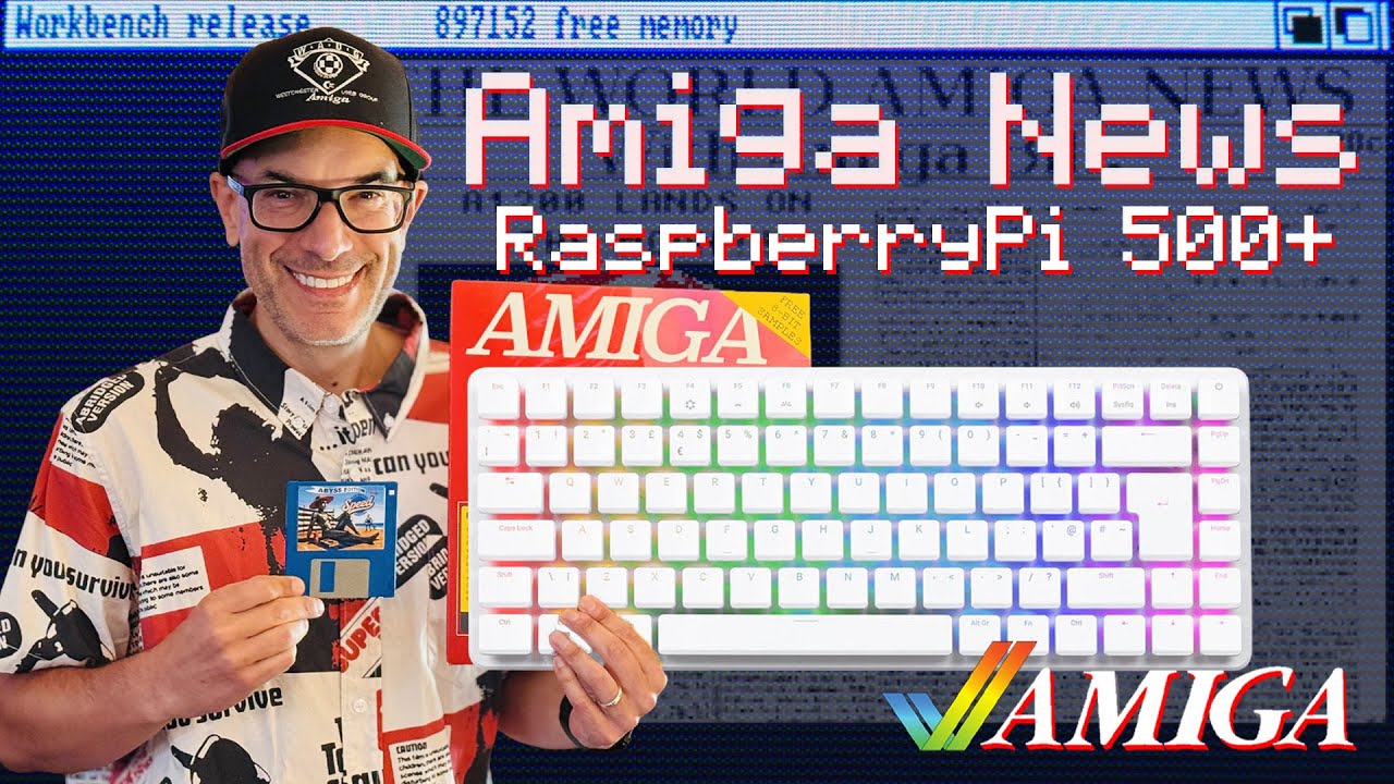 Новый Raspberry Pi 500+ для эмуляции Amiga. Сможет ли Amiga пережить пожар? Множество новых игр д...