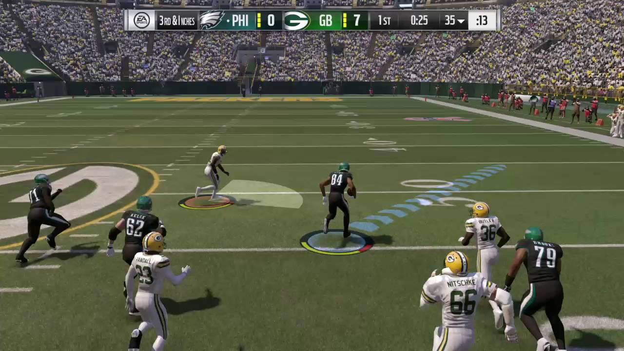 Madden NFL 17 Jordan Matthews 65 YARD TD on a reverse