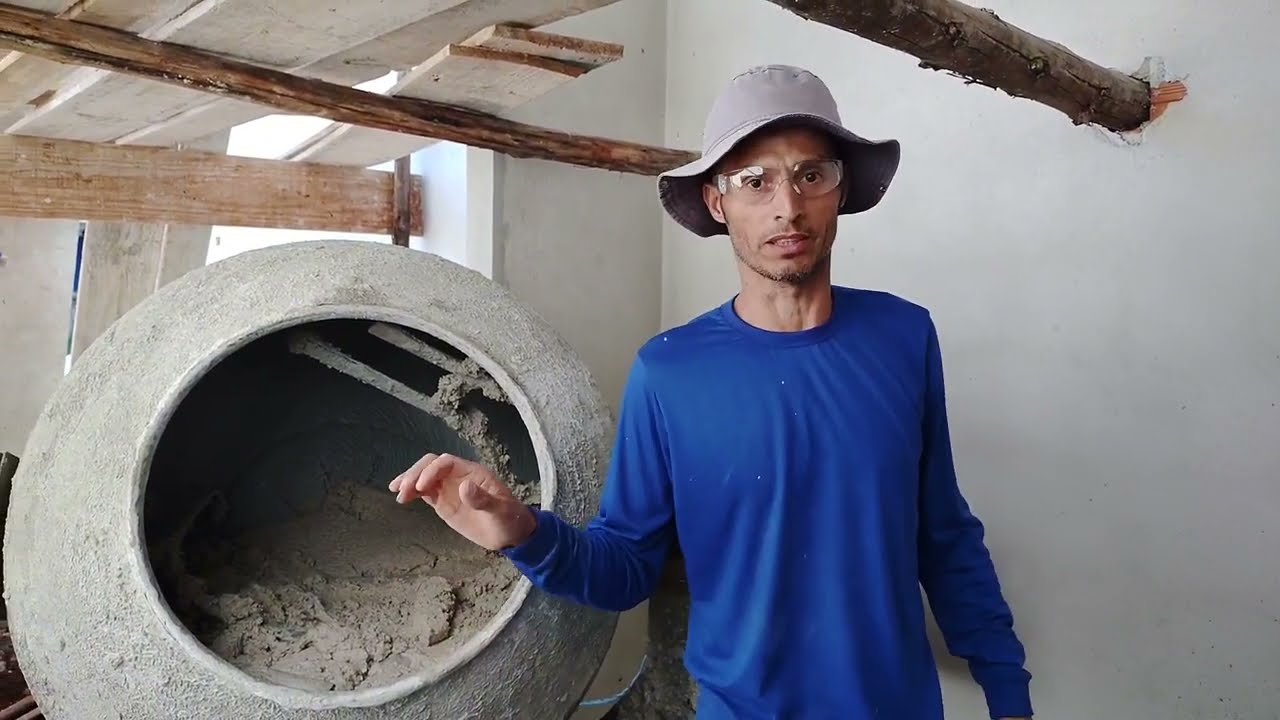 Massa para reboco,curtindo o cal.
