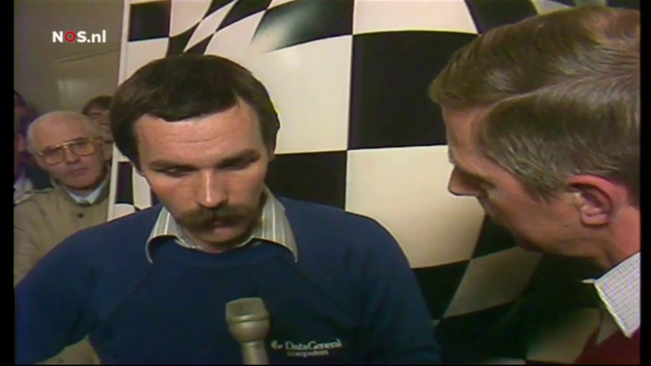 Harm Wiersma Wereldkampioen Dammen 1981