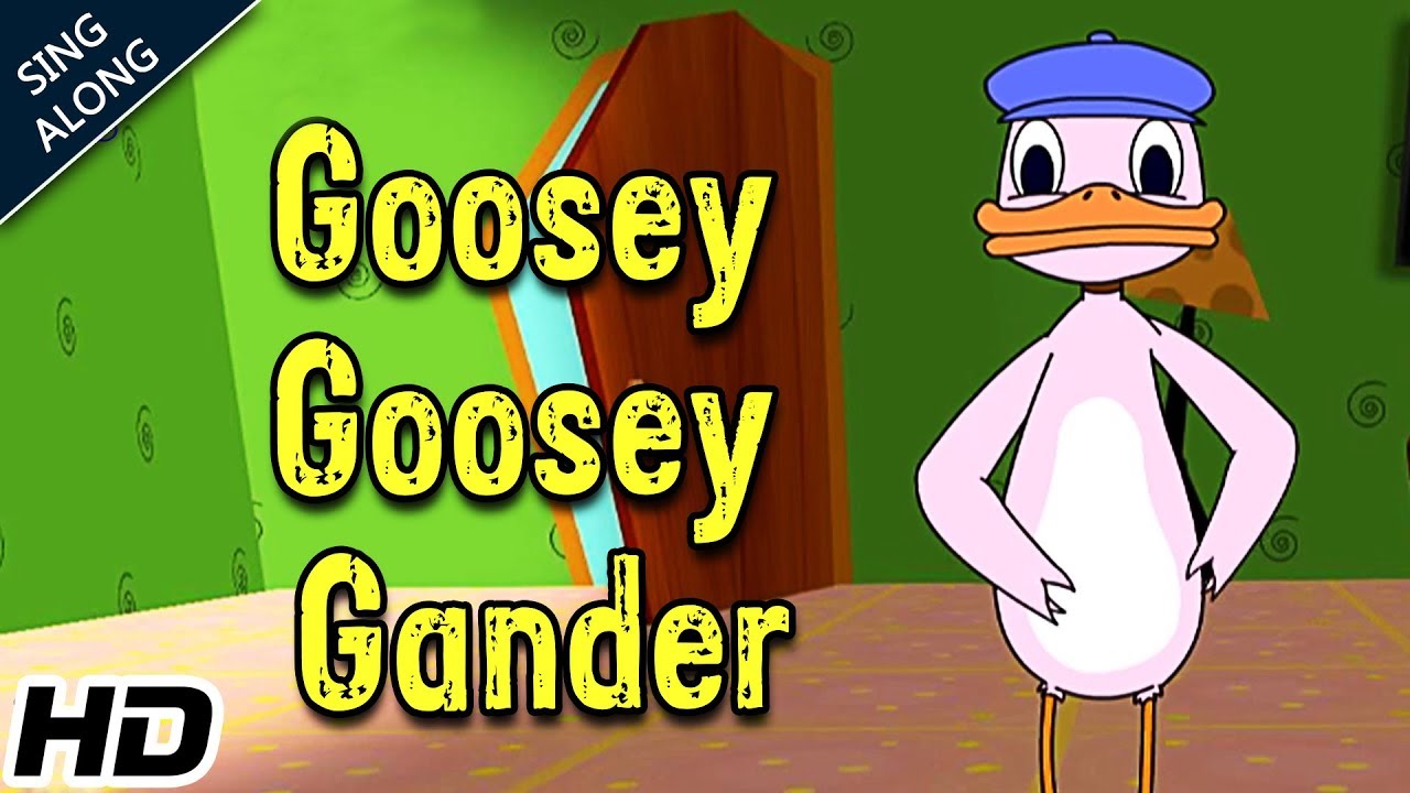 Goosey Goosey Gander(HD) SING ALONG Nursery Rhyme | Popular Nursery Rhymes | Shemaroo Kids