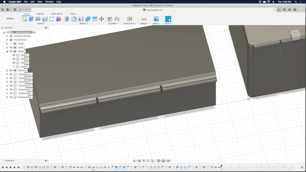 Making a Hinge and Connecting Joints